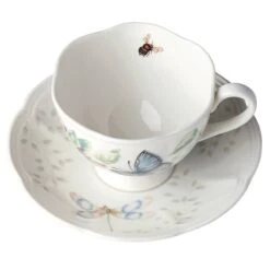Lenox Butterfly Meadow Blue Cup And Saucer -Lenox Shop 812098 w1 7629f3fd aecb 484b 9a9c 68431ec6aa2e