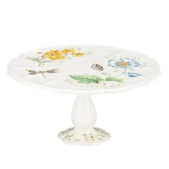Lenox Butterfly Meadow Pedestal Cake Plate