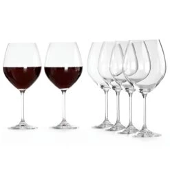 Lenox Tuscany Classics Red Wine Glass Set, Buy 4 Get 6 -Lenox Shop 831664 w2 706648d3 effb 4735 b2af 7f28c564e338