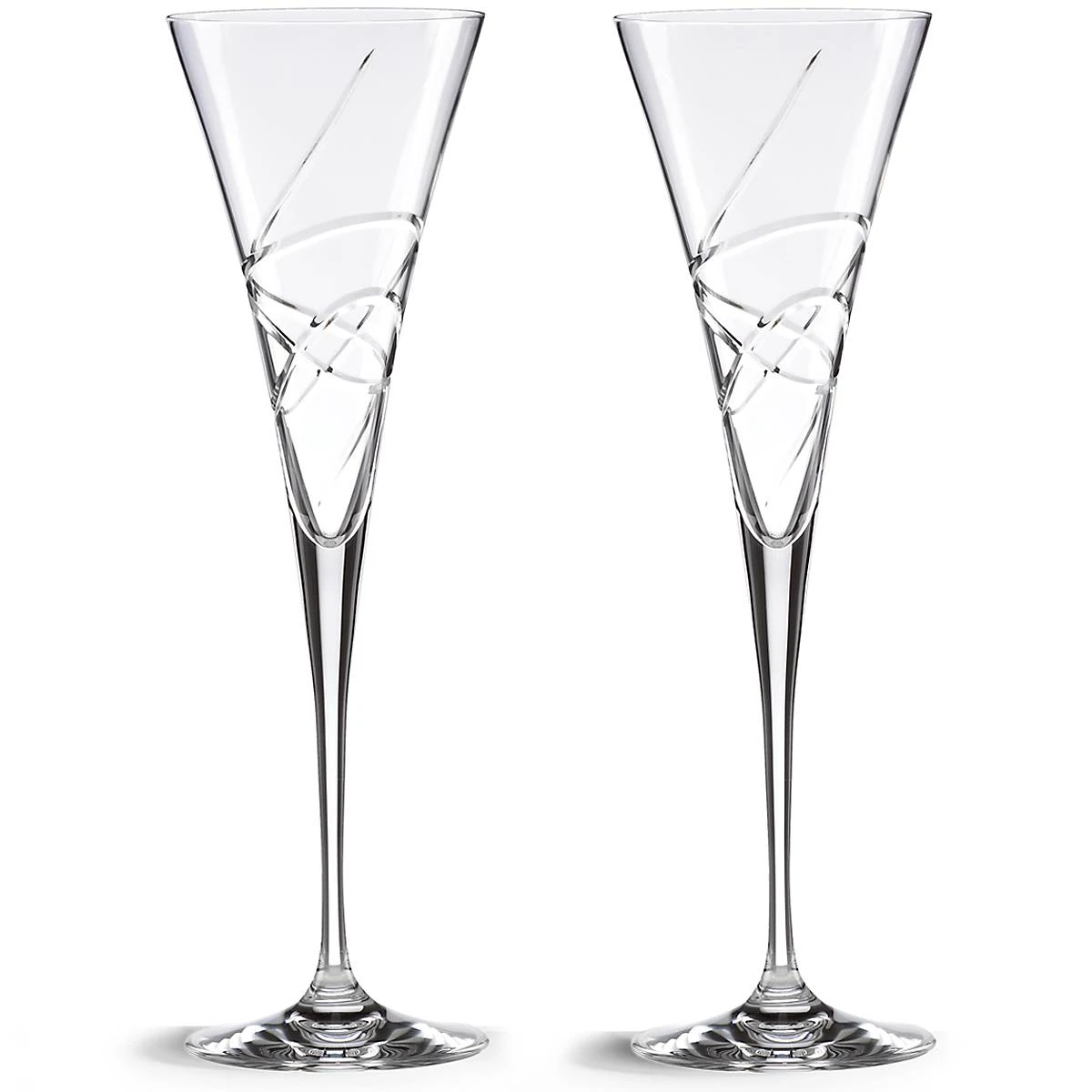 Lenox Adorn Crystal 2-Piece Toasting Flute Set 3 Lenox Adorn Crystal 2-Piece Toasting Flute Set