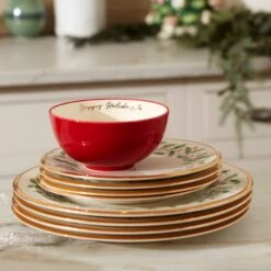 Lenox Holiday Luna 8-Piece Nesting Dinnerware Set -Lenox Shop 835218 w15 c69965c6 6379 44dc 85da a21038e47d84