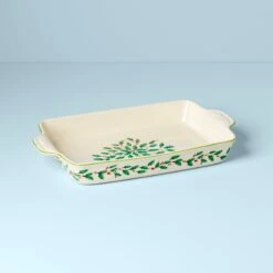Lenox Holiday Rectangular Baker