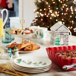 Lenox Balsam Lane Cookie Jar -Lenox Shop 880067 880068 662060 894160 LHOL 22 FEA 3 LK