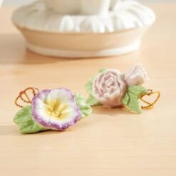 Lenox Celebrate Flowers 10-Piece Ornament Set -Lenox Shop 882637 LNP F22 FEA 7