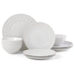 Lenox Shop 28 Lenox Chelse Muse Fleur 12-piece Dinnerware Set