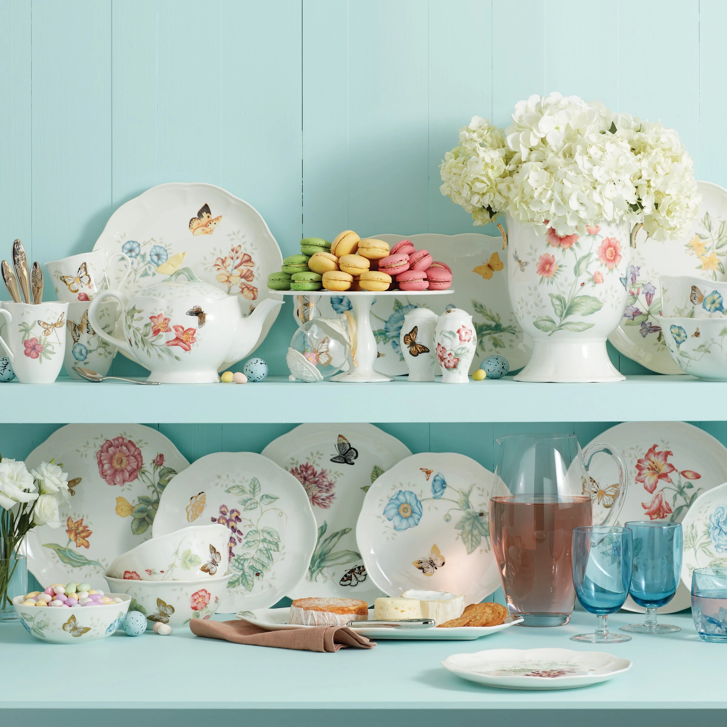 Lenox Butterfly Meadow Salt & Pepper Shakers 7 Lenox Butterfly Meadow Salt & Pepper Shakers - Image 5