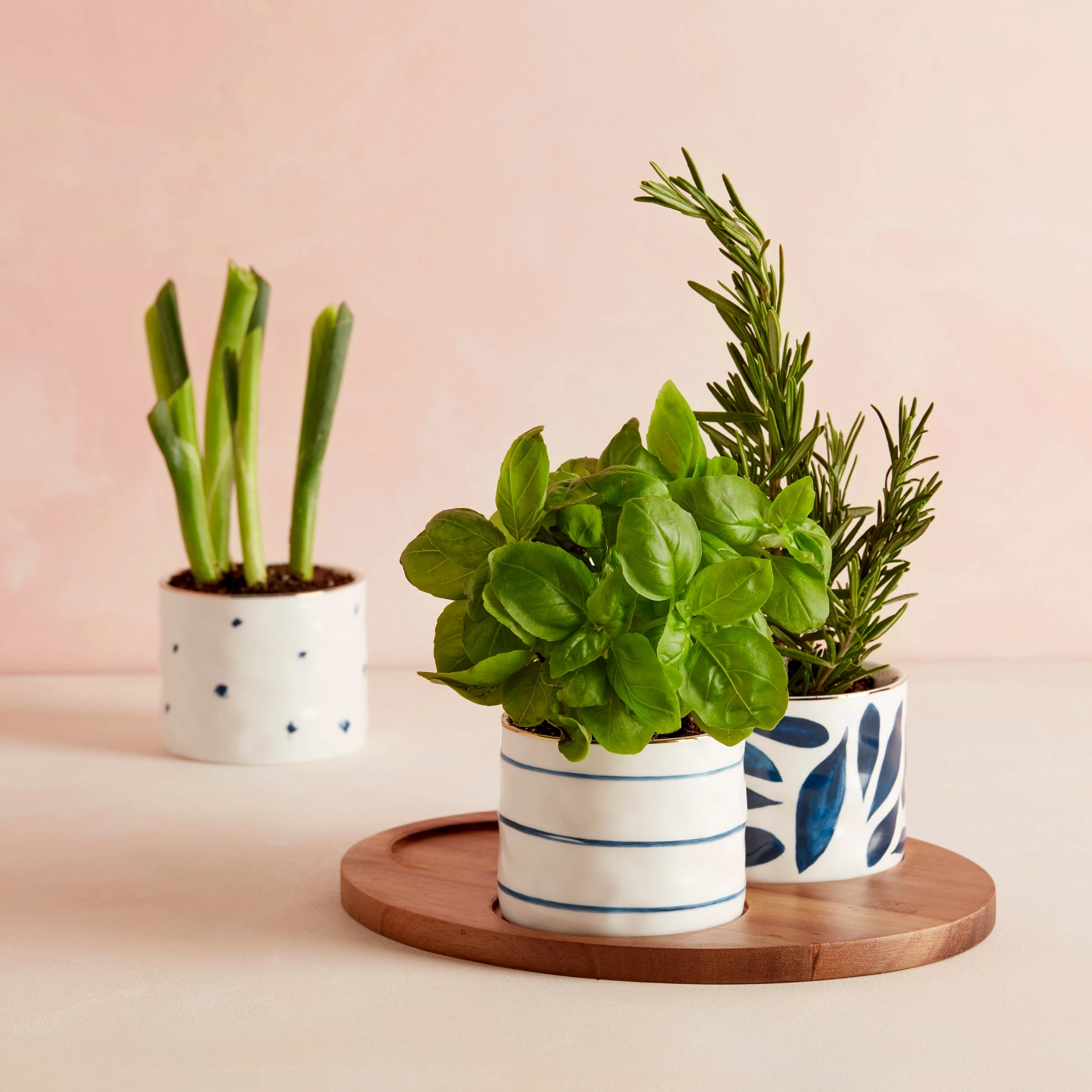 Lenox Blue Bay 4-Piece Snack Bowl & Tray Set 5 Lenox Blue Bay 4-Piece Snack Bowl & Tray Set - Image 3