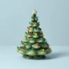 Lenox Treasured Traditions Green Light-Up Tree Figurine -Lenox Shop 890573 w10