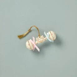 Lenox Shop 20 Lenox 2023 Baby's 1st Christmas Rattle Ornament