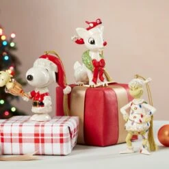 Lenox Rudolph And Cardinal Friend Ornament -Lenox Shop 894450 894766 894451 LHOL 23 FEA 1 08565935 84d7 40d5 b9e7 feb206967c10