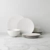Lenox LX Collective White 12-Piece Dinnerware Set -Lenox Shop 894759 W10