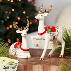 Lenox Laying Reindeer Figurine -Lenox Shop 894972 894973 LHOL 23 FEA 1 ALT 646f69d4 89e0 47ce a6ea 2f6d6625f486