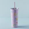 Lenox Butterfly Meadow Lavender Stainless Steel Tumbler -Lenox Shop 895738 LNP F23 PDP